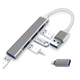 Hub Usb 3.0 Adaptador 4 En 1 Multi Puerto