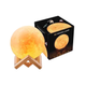 Lampara De Noche Luna Luces Led 3d Touch Con Base Usb