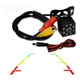 538CAMARA REVERSA IRM010426 CUADRADA 8 LED RETROCESO AUTOMOVIL VISION NOCTURNA HD A COLOR