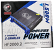(M) 921AMPLIFICADOR HF-2000.2 CLASE A/B 2 CANALES