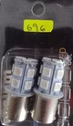 (M) 696FOCO LED 1141 (1156-5013-R) EVOLUM BAU 15S BOLA UN POLO PATAS PAREJAS 3W 12V