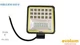 (M) 693FARO DE LED CUADRADO EVO-5063 W 5" 10V-50V