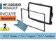 494FRENTE HF-0283DD 2 DIN Renault. 2 Din Duster 12- 20 Logan-Sandero 15-17