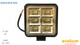 (M) 735FARO DE LED CUADRADO EVO-5040 4" 144W 12V-24V