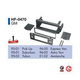 720FRENTE HF-0470 1 DIN Chevrolet, Pick Up 95-01, Suburban 95-01, Yukon 95-02, Express Van 96-00, Astro Van 96-02, Avalanche 01-02