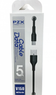 CABLE PZX V150 TIPO V8 5 AMP