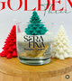 Vela pino navidad pequeño