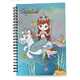 CUADERNO RAYADO ESPIRAL TAPA PVC METALIZADA DIFERENTES DISEÑOS