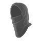 Gorro Pasamontañas Cuello Polar Gris/Negro