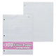 HOJAS DE DEBERES x 100 PCS 26.7 x 20.3CM MARGEN ROJO 16943