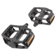 116025 Pedales para bicicleta 9/16 de aluminio negro WP313 Neco