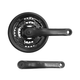 Triple Multiplicacion para bicicleta 24/34/42 170mm negro con palanca JXH-AL316 Accura