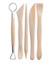 set de 5 piezas para modelado de arcilla