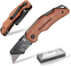 WORKPRO Exacto Cuchillo plegable con cabezal de acero inoxidable