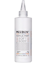 MEEDEN Pintura acrílica blanca de titanio: acabado mate, 8.5 fl oz cuerpo suave