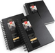 ARTEZA 32 5.5x8.5 Pulg. 32 hojas Anillo  Cuaderno de acuarela con tapa dura 300 gm²