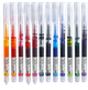 Delineador de colores de gel punta 0.5 ultrafina