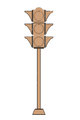 1:250 5 Semáforos MDF