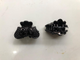 Broche negro mediano x12