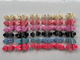 Broche med con strass x12