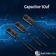 Capacitor electrolitico de 10uf 50V