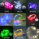 Tira led 2metros Rojo/Blanco/Azul GOTAS DE LUZ TIPO ALAMBRE