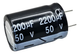 Capacitor Electrolitico 2200uF 50V