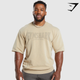 Heritage Washed Short Sleeve Crew - Desert Beige(S)