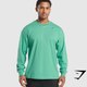 Stacked Long Sleeve T-Shirt - Lagoon Gree(XS)