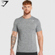 Arrival Marl T-Shirt - Silhouette Grey/Light Grey Marl (L)