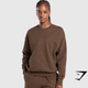 Rest Day Sweats Crew - Brown Marl(S)