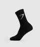 Crew Socks - Black(L )