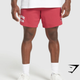 Lifting Mesh 7" Shorts - Vintage Pink(S)