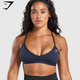 Minimal Sports Bra - Heavy Blue (M)