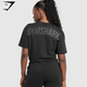 Power Oversized T-Shirt - Black (XS)