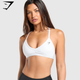 Minimal Sports Bra - White (L)