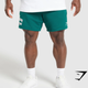 Lifting Mesh 7" Shorts - Motivate Teal(S)