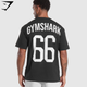GS66 Graphic Oversized T-Shirt - Black (XL)