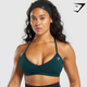 Minimal Sports Bra - Strong Teal(S)