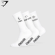 Graphic T-Reps Crew 3pk - White(S)