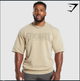 Heritage Washed Short Sleeve Crew - Desert Beige(M)