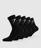 CREW SOCKS black (S)