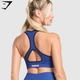 Sport Seamless Sports Bra - Force Blue/Pastel Blue(M)