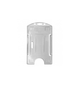 PORTA FICHAS PLASTICO BLANCO