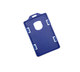 PORTA FICHAS PLASTICO AZUL