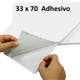 PLIEGO LARGO ADHESIVO 33X70
