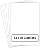 PLIEGO LARGO GLASE 350 33X66