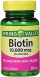 Biotin 10.000 mcg 60 cap