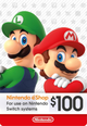 NINTENDO ESHOP GIFT CARD 100