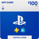 PSN GIFT CARD 100